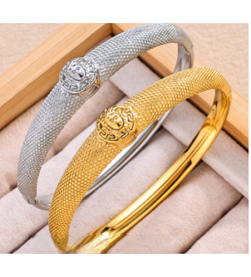 Pulseras brazaletes acero...