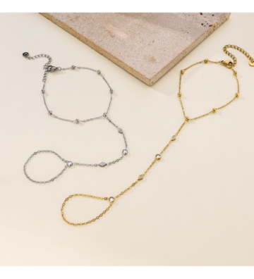 Pulseras brazaletes acero...