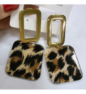 Pendientes acero Dorado...