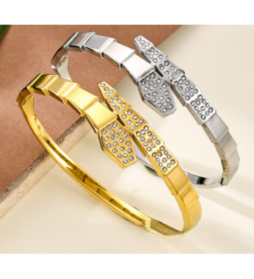 Pulseras brazaletes acero...