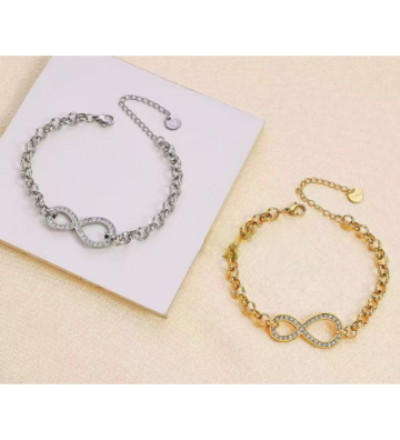 Pulseras brazaletes acero...