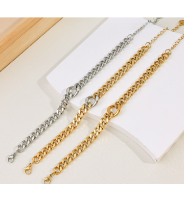 Pulseras brazaletes acero...