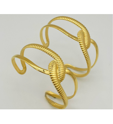 Pulseras brazaletes acero...