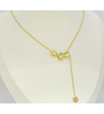 Collares acero Dorado...