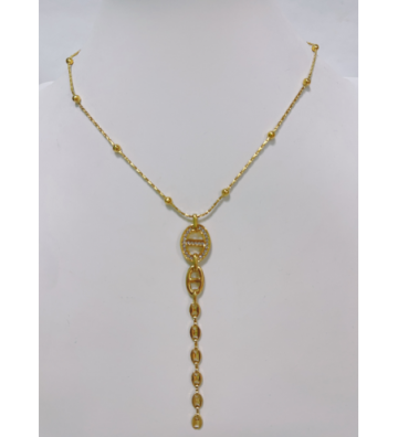 Collares acero Dorado...