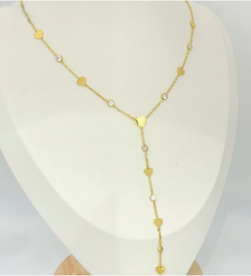 Collares acero Plateado...