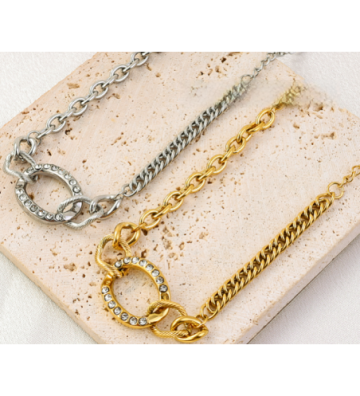 Pulseras brazaletes acero...