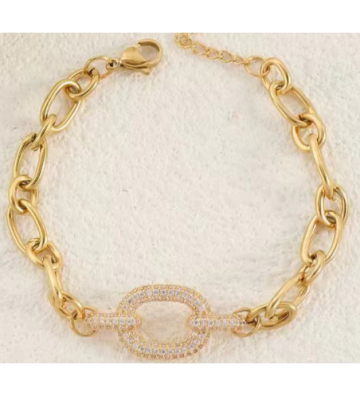 Pulseras brazaletes acero...