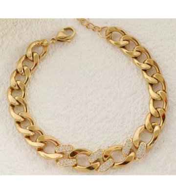 Pulseras brazaletes acero...