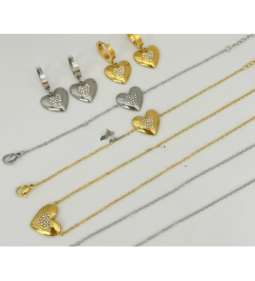 Pulseras brazaletes acero...