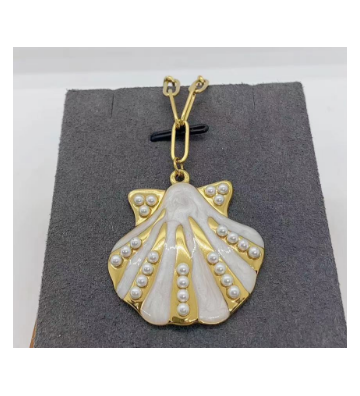 Collares acero Dorado...