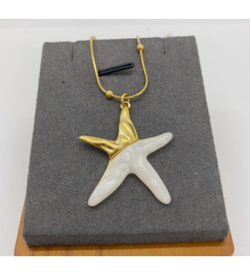 Collares acero Dorado...