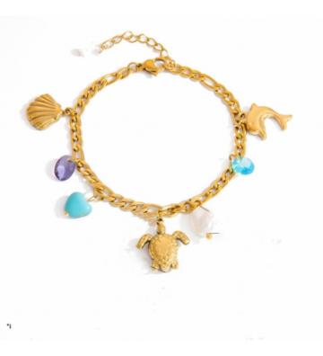 Pulseras brazaletes acero...