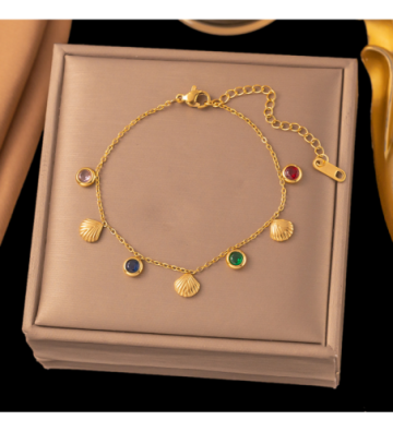 Pulseras brazaletes acero...