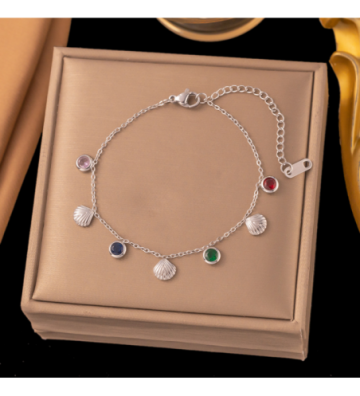 Pulseras brazaletes acero...