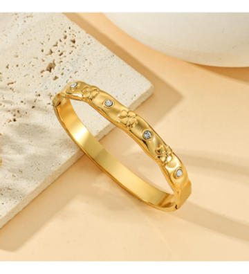 Pulseras brazaletes acero...