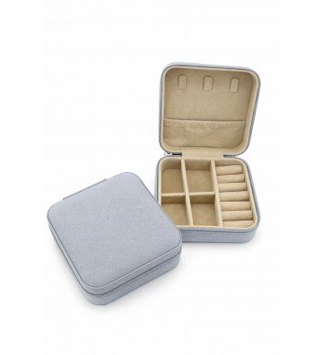 Joyero gris, Estuche Viaje...