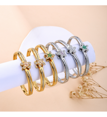 Pulseras brazaletes acero...
