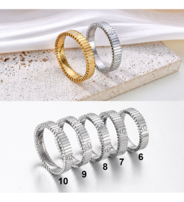 Anillos Sortijas acero...