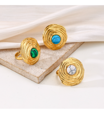 Anillos Sortijas acero...