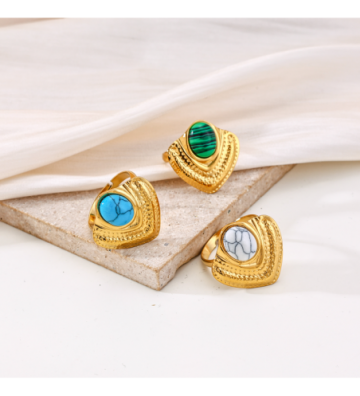 Anillos Sortijas acero...