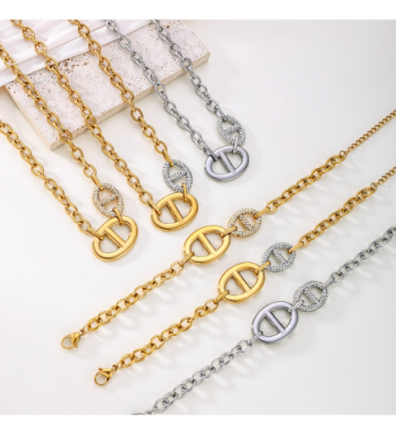 Pulseras brazaletes acero...