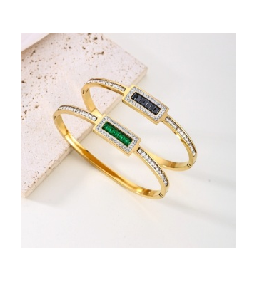 Pulseras brazaletes acero...