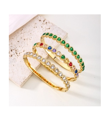 Pulseras brazaletes acero...