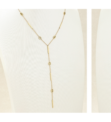 Collares acero Plateado...