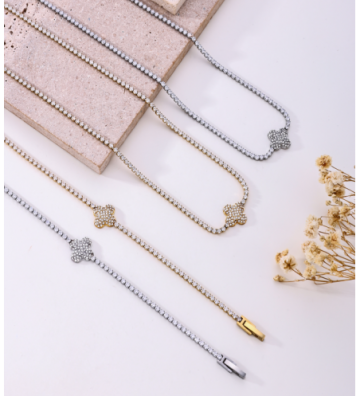 Pulseras brazaletes acero...