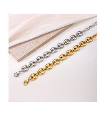 Pulseras brazaletes acero...