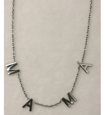 Collares acero Plateado...