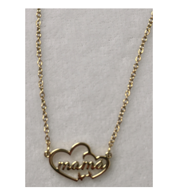 Collares acero Dorado...
