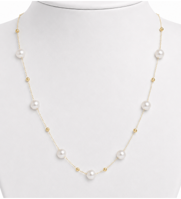 Collares acero Dorado...