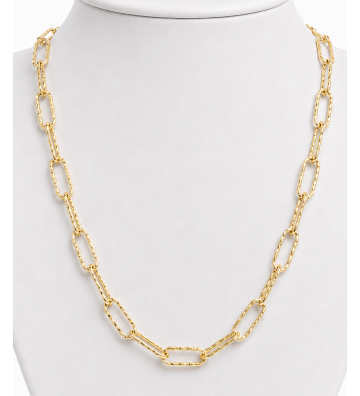 Collares acero Dorado...