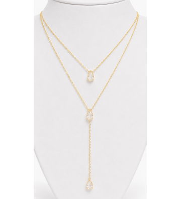 Collares acero Dorado y...