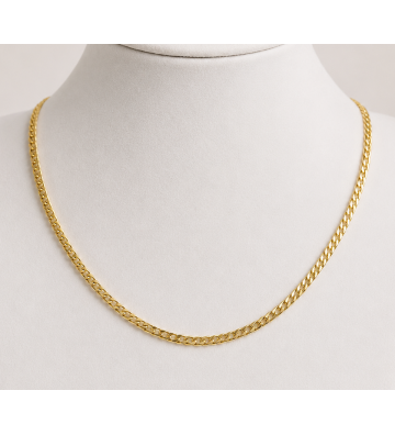 Collares acero Dorado...