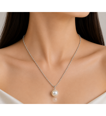 Collares acero Plateado...