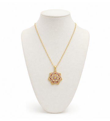 Collares acero Dorado y...