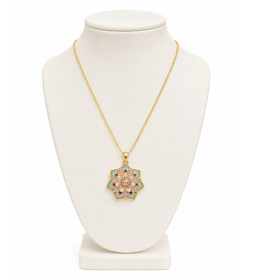 Collares acero Dorado y...