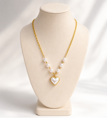 Collares acero Dorado...