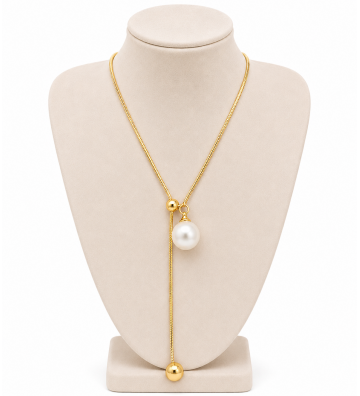 Collares acero Dorado...