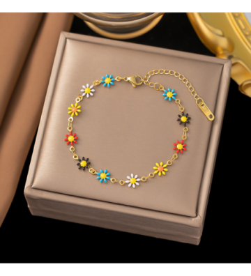 Pulseras brazaletes acero...