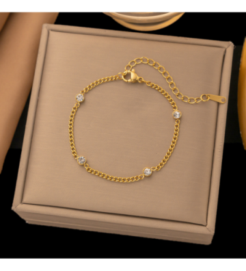 Pulseras brazaletes acero...