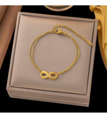 Pulseras brazaletes acero...