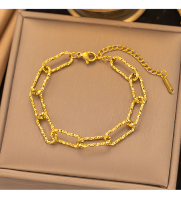 Pulseras brazaletes acero...