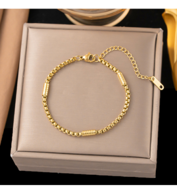 Pulseras brazaletes acero...