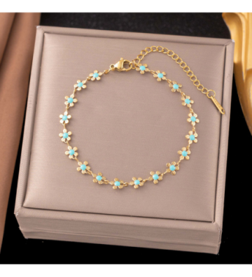 Pulseras brazaletes acero...