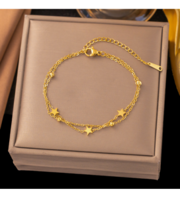Pulseras brazaletes acero...