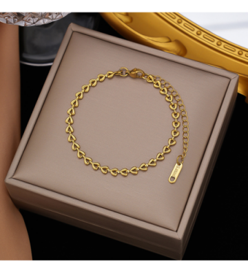 Pulseras brazaletes acero...